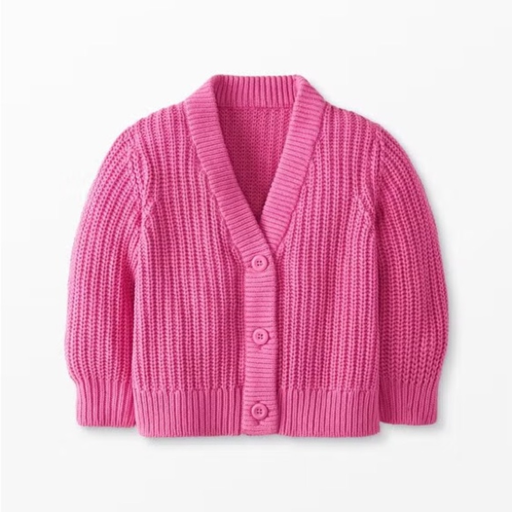 Hanna Andersson Cardigan In Combed Cotton